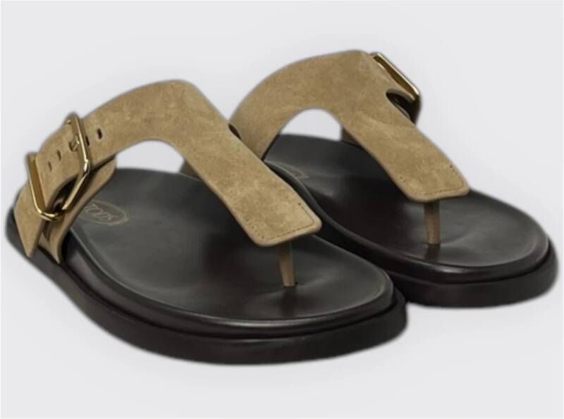 Tod's Rubberen sandaal met gespsluiting