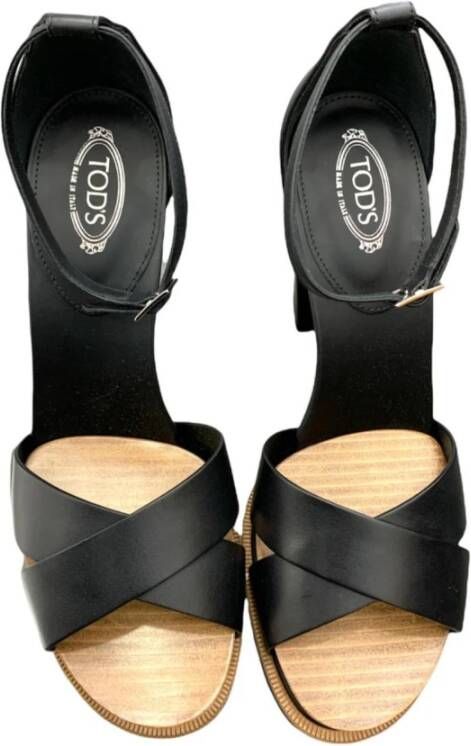 TOD'S Hoge hak sandalen Zwart Dames