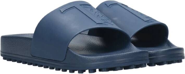 TOD'S Slide Sandalen Blauw Heren