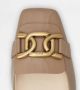 TOD'S Bruine leren sandalen met hak Brown Dames - Thumbnail 4