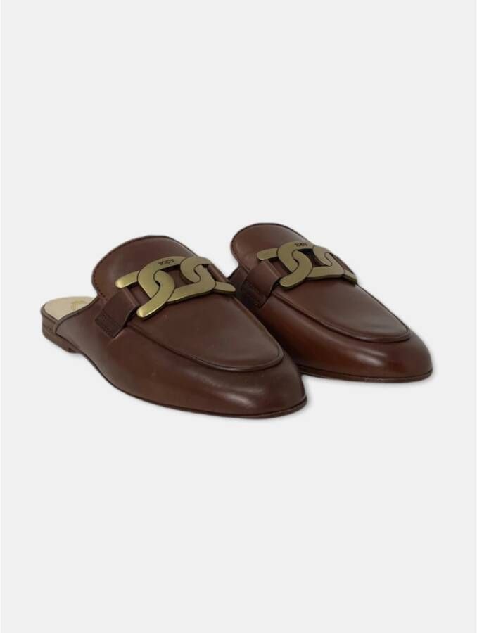 TOD'S Slippers Bruin Dames