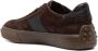 TOD'S Sneakers van suède met rubberdetail Brown Heren - Thumbnail 3