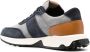 TOD'S Blauwe Leren Gesloten Platte Sneakers Multicolor Heren - Thumbnail 3