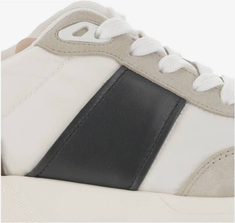 Tod's Sneakers van leer en technisch textiel