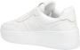 TOD'S Witte Leren Sneakers met Rubberen Zool White Dames - Thumbnail 3
