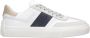 TOD'S Witte leren sneakers met suède inzetstukken Multicolor Heren - Thumbnail 2