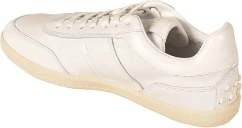 TOD'S Platte schoenen voor dames Wit Heren