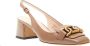 TOD'S Soft Tortora Slingback met Gouden Gesp Beige Dames - Thumbnail 2