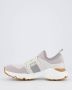 TOD'S Grijze Gebreide Sneakers met Leren Ketting Gray Dames - Thumbnail 21