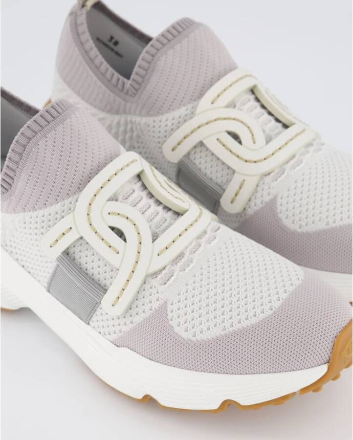 TOD'S Sport. Run 54C Calzino Catena White Dames