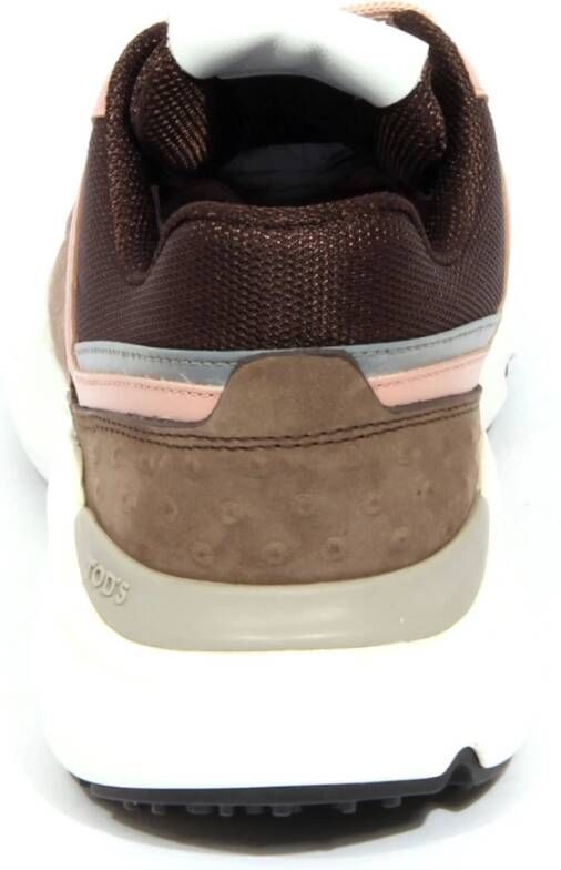 Tod's Sportieve Grijze Suède Schoenen