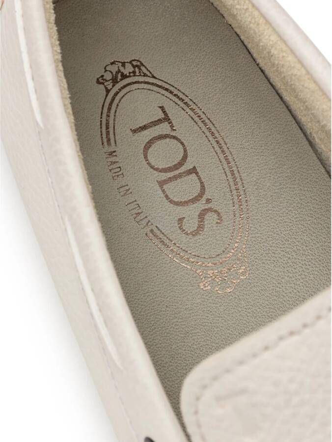 TOD'S Stadsloafer met veterdetail Beige Heren