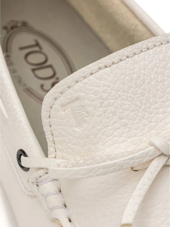 TOD'S Stadsloafer met veterdetail Beige Heren
