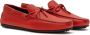 TOD'S Stadsloafer met veterdetail Red Heren - Thumbnail 2