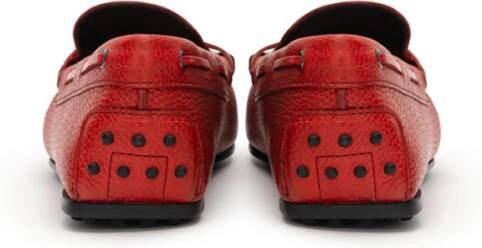 TOD'S Stadsloafer met veterdetail Red Heren