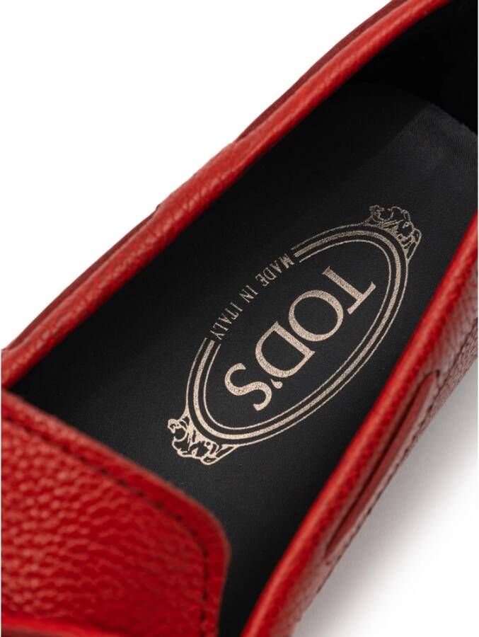 TOD'S Stadsloafer met veterdetail Red Heren