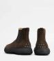 TOD&apos;S Chelsea Boots Heren Xxmo6l00p20re0 Maat: 9 Materiaal: Suède Kleur: Bruin - Thumbnail 2