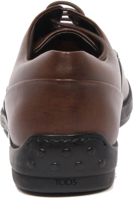 Tod's Stedelijke Leren Veterschoen
