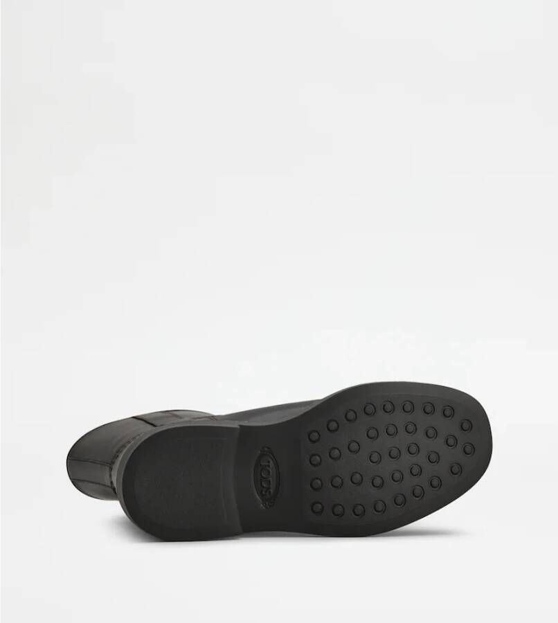 TOD'S Stijlvolle Enkellaarzen voor Mannen Black Dames