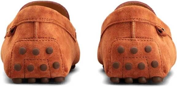 TOD'S Stijlvolle Loafers voor Mannen Brown Dames