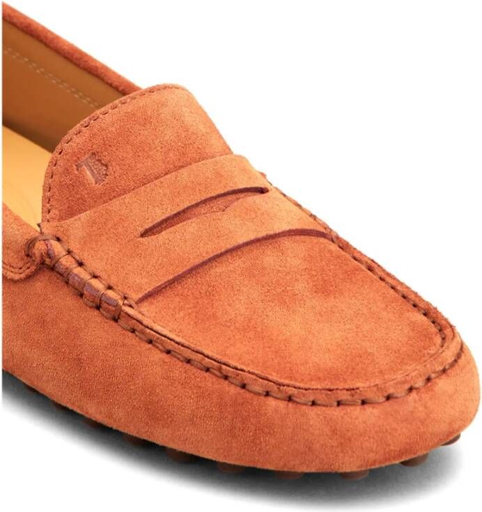 TOD'S Stijlvolle Loafers voor Mannen Brown Dames