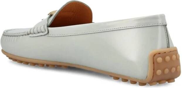 TOD'S Stijlvolle Loafers voor Mannen Gray Dames