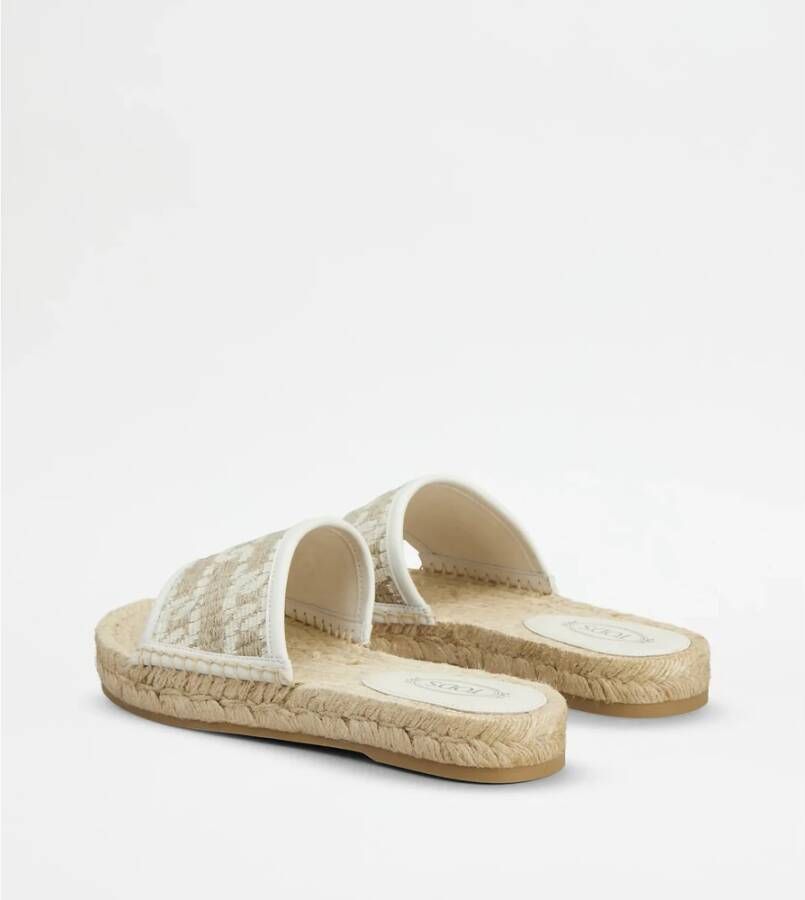 TOD'S Stijlvolle Muiltjes Beige Dames