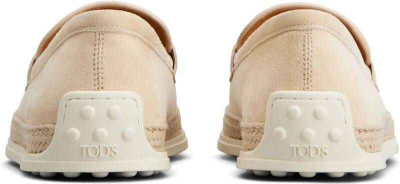 TOD'S Stijlvolle Schoenencollectie Beige Dames