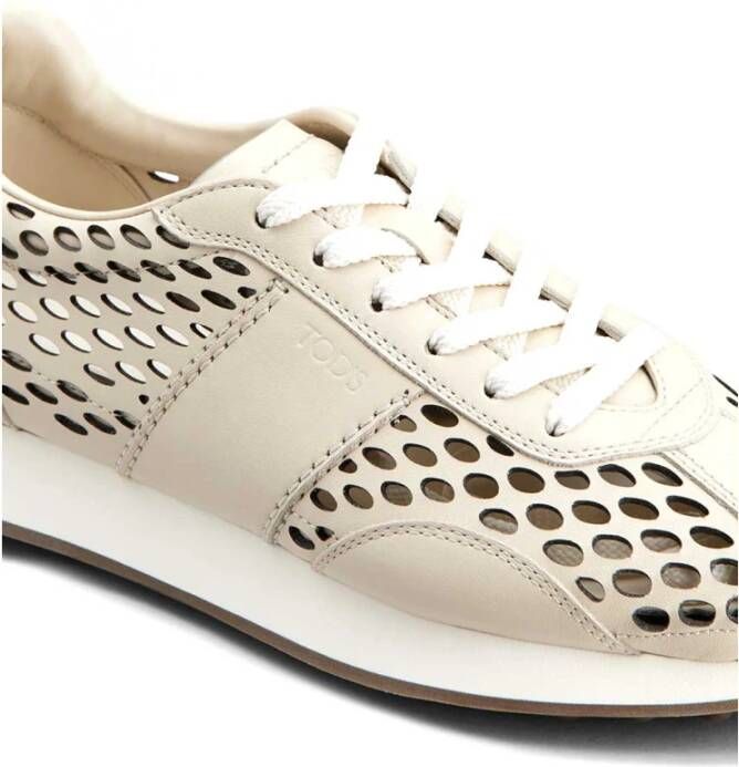 TOD'S Stijlvolle Sneakers voor dagelijks gebruik Beige Dames