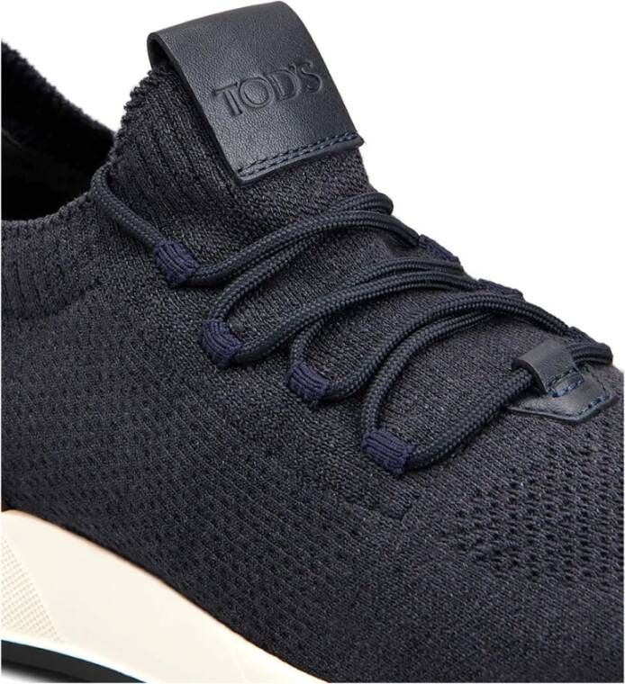 TOD'S Stijlvolle Sneakers voor Mannen Blue Heren
