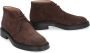 TOD'S Stijlvolle Suède Woestijnlaarzen met Rubberen Studs Brown Heren - Thumbnail 7