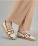 TOD'S Stoffen Espadrille Wit Bruin Beige Dames - Thumbnail 2