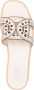TOD'S Ivoorleren Slide Sandalen met Zilveren Studs White Dames - Thumbnail 2