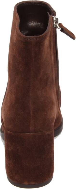 Tod's Suede Enkellaars Tronchetto Stijl