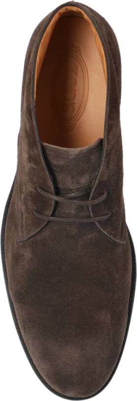 Tod's Suède enkellaarzen