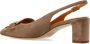 TOD'S Elegant Slingback Pumps Beige Dames - Thumbnail 9