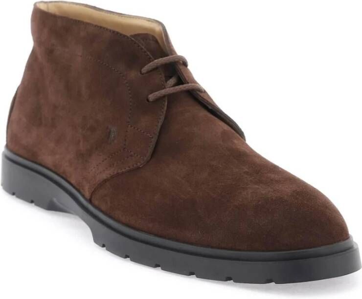 TOD'S Stijlvolle Enkellaarzen Blue Heren