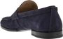 TOD'S Blauwe Suède Loafers met Flip-Grips en Ingelegd Monogram Blue Heren - Thumbnail 3