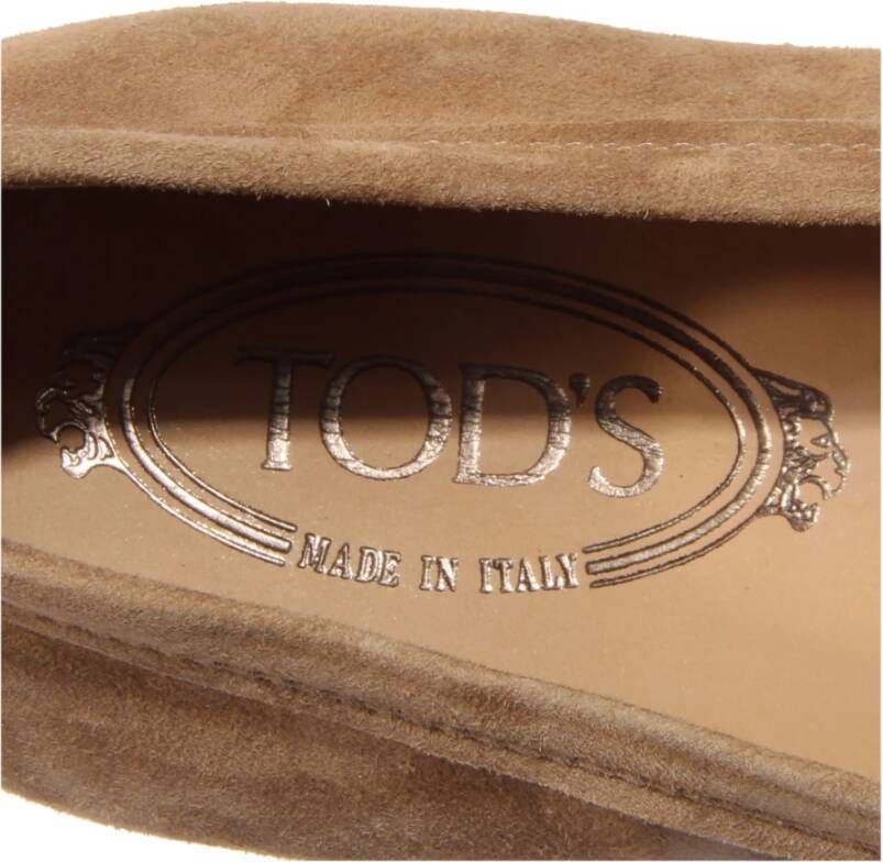 Tod's Suède Loafer in Khaki