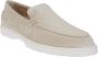 TOD'S Suède Loafer met Iconisch Monogram Beige Heren - Thumbnail 2