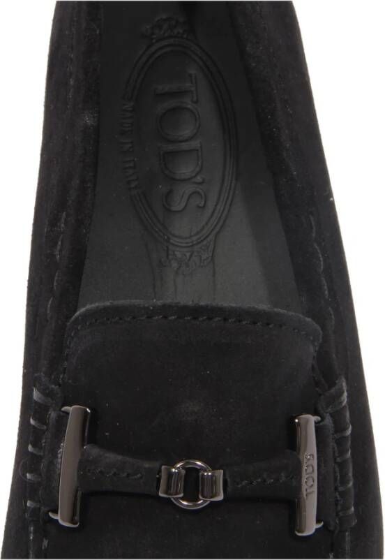 Tod's Suede Loafer Schoen Zwart