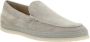 TOD'S Suède Loafers met Branded Binnenzool Gray Heren - Thumbnail 2
