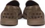 TOD'S Suède Loafers met Rubber Noppen Brown Heren - Thumbnail 3