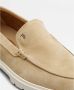 TOD'S Suede Moccasin Slipper Schoenen Beige Heren - Thumbnail 4