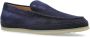 TOD'S Suède schoenen type loafers Blue Heren - Thumbnail 4