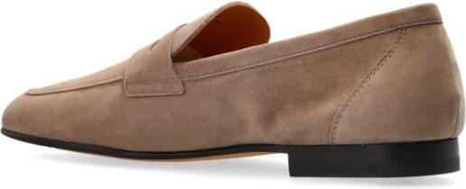 TOD'S Suède schoenen type loafers Brown Heren