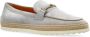 TOD'S Suède schoenen type loafers Gray Dames - Thumbnail 4