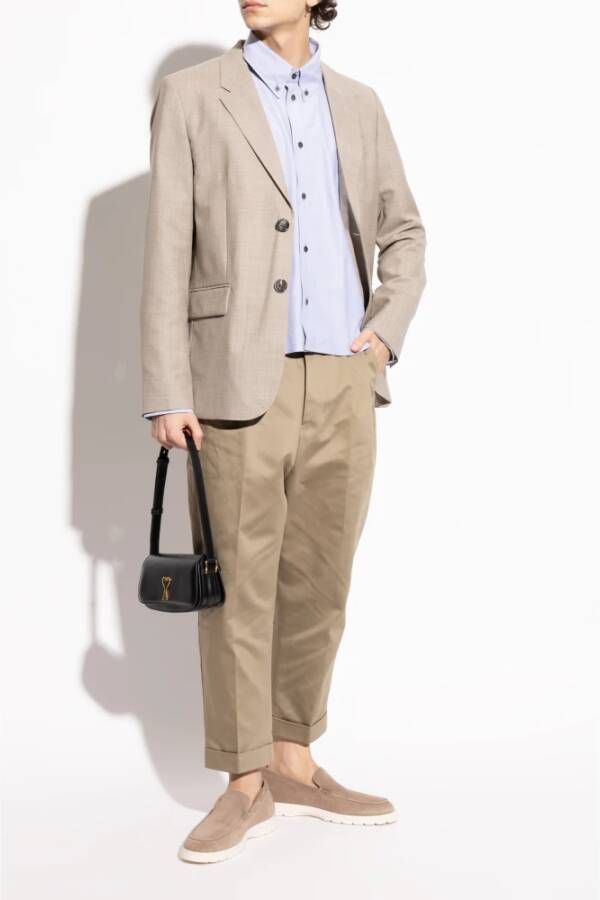 TOD'S Suède schoenen type loafers Gray Heren