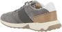 TOD'S Suède Sneakers met Gestructureerde Zool Multicolor Heren - Thumbnail 3