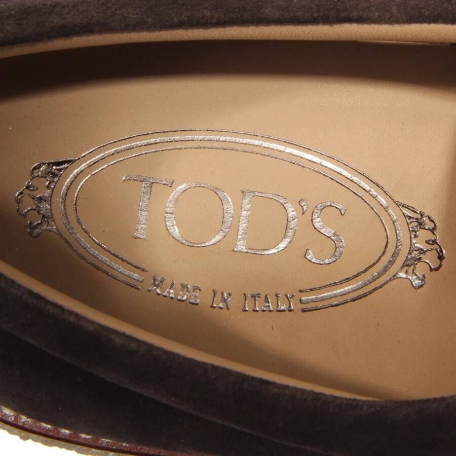 Tod's Suède Veterschoen Gemaakt in Italië